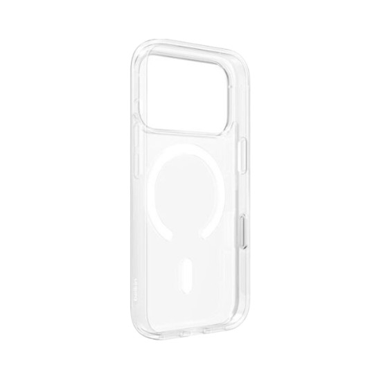 Capa de Silicone Magnética para Apple iPhone 17 Pro Transparente
